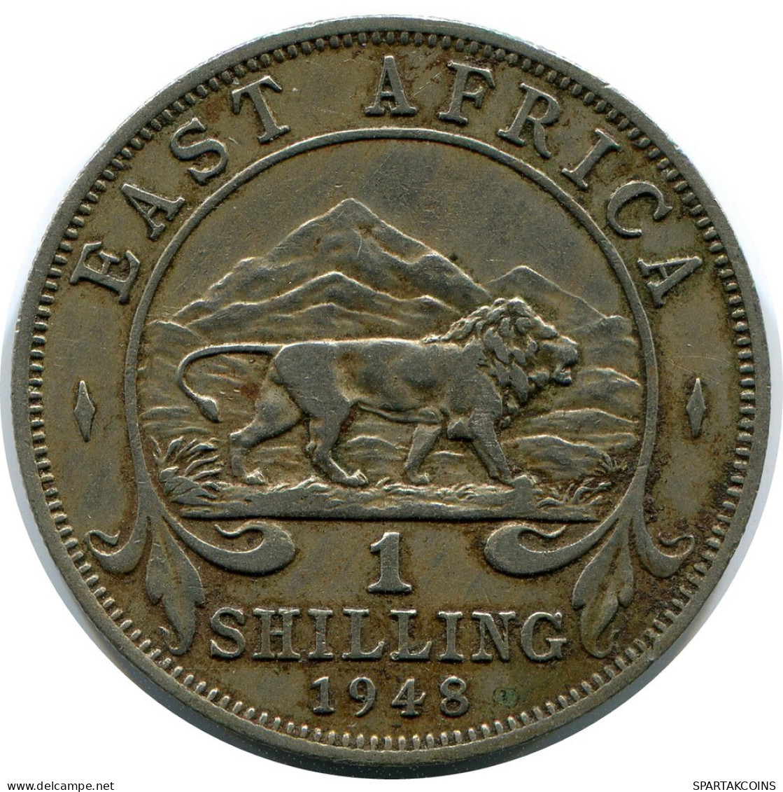 1 SHILLING 1948 EAST AFRICA Coin #AP875.U.A - British Colony