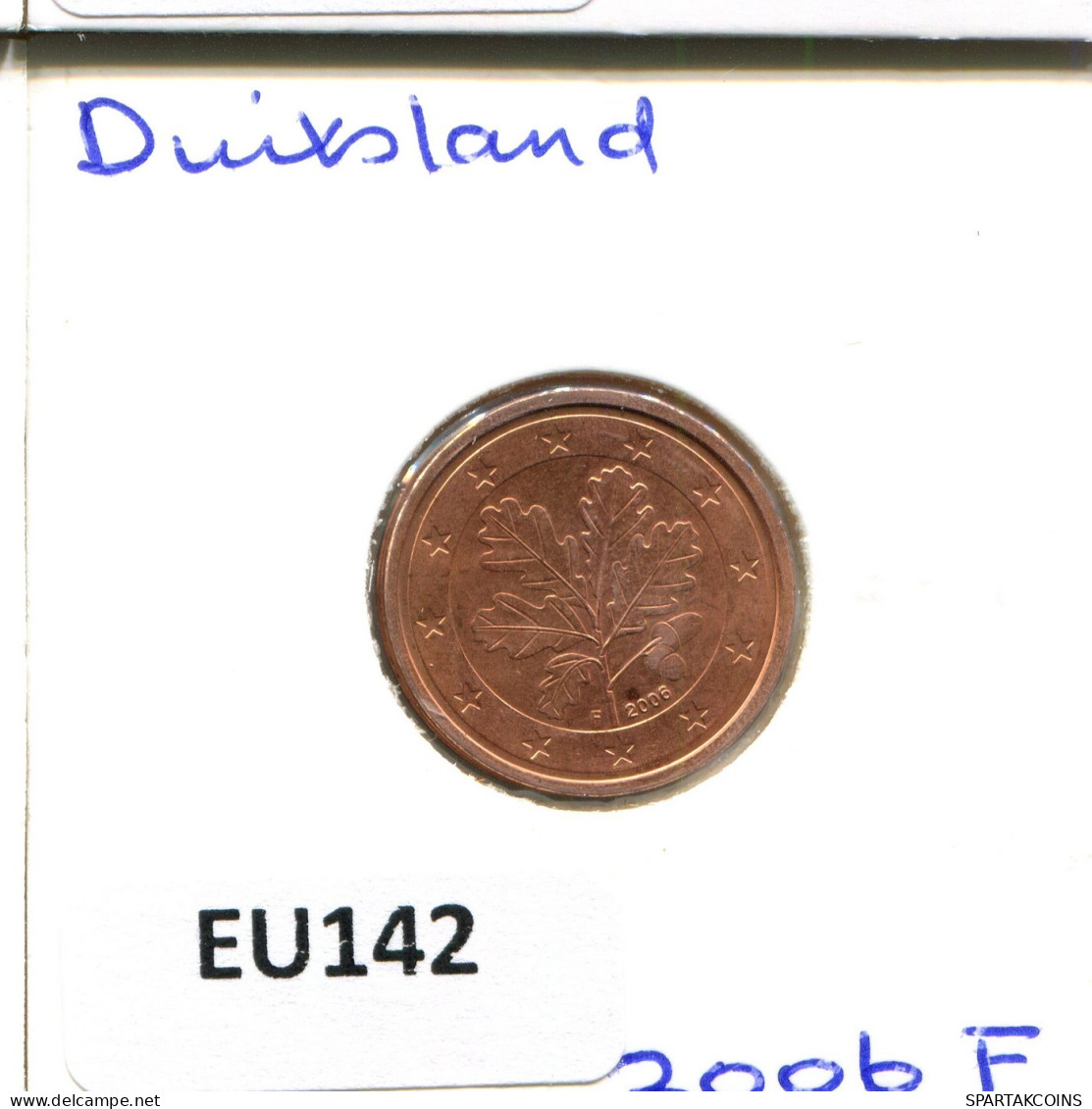 2 EURO CENTS 2006 ALLEMAGNE Pièce GERMANY #EU142.F.A - Deutschland