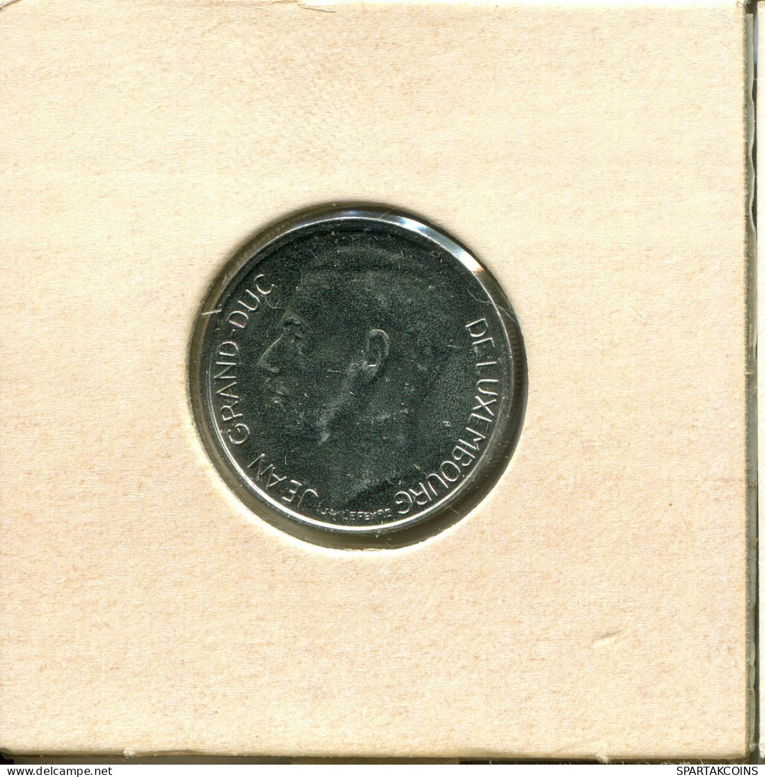 1 FRANC 1980 LUXEMBOURG Coin #AT216.U.A - Luxemburgo