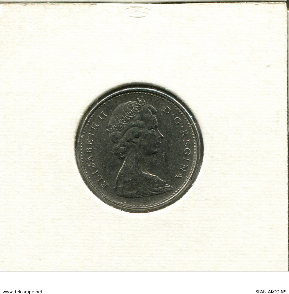 5 CENT 1975 CANADA Moneda #AU204.E.A - Canada