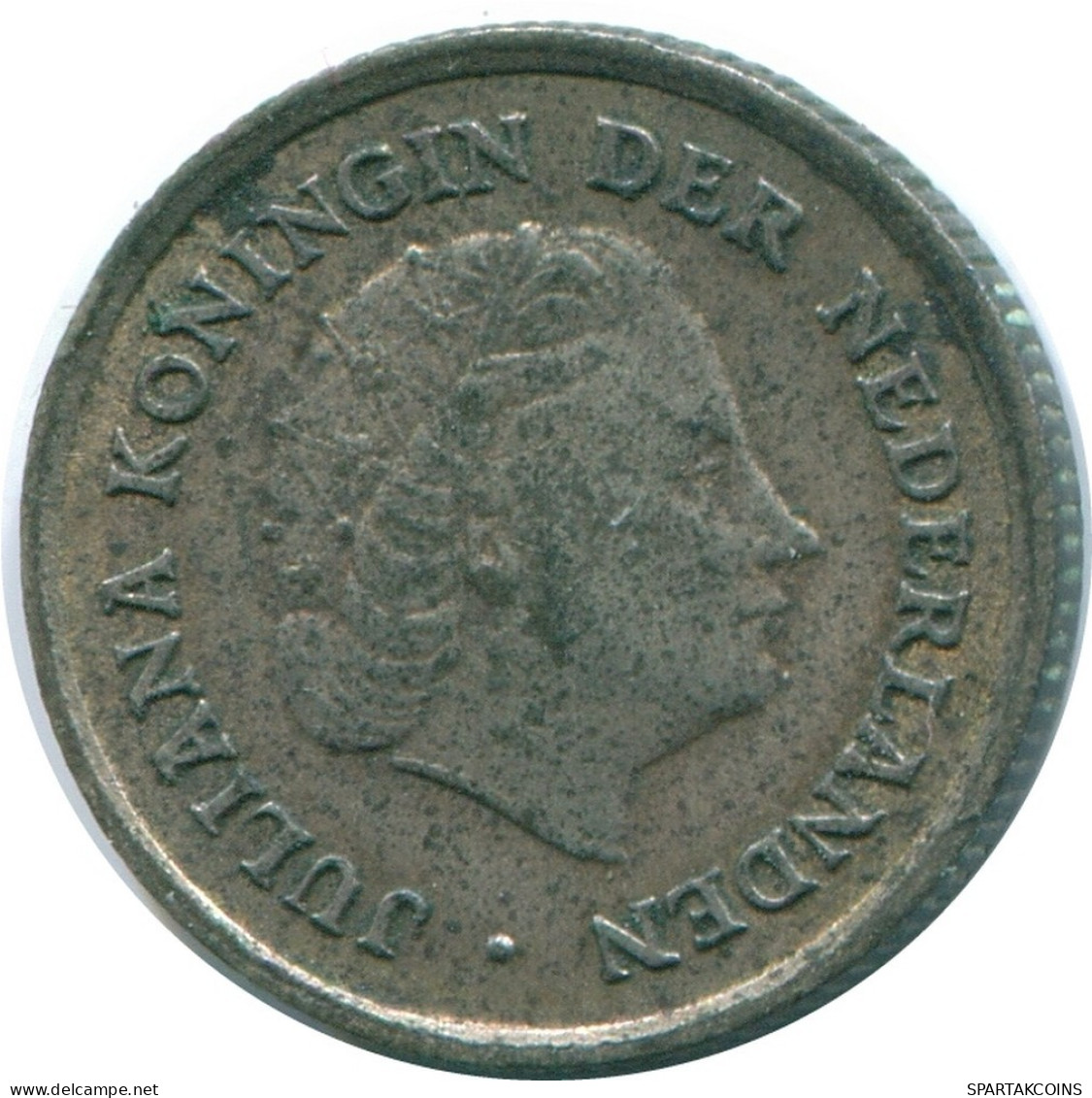 1/10 GULDEN 1962 NIEDERLÄNDISCHE ANTILLEN SILBER Koloniale Münze #NL12428.3.D.A - Antille Olandesi