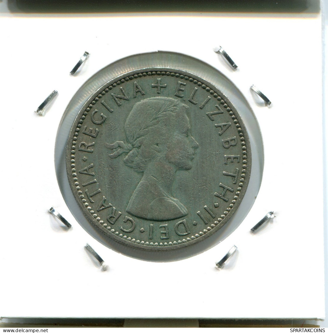 2 SHILLING 1961 UK GROßBRITANNIEN GREAT BRITAIN Münze #AW998.D.A - J. 1 Florin / 2 Shillings