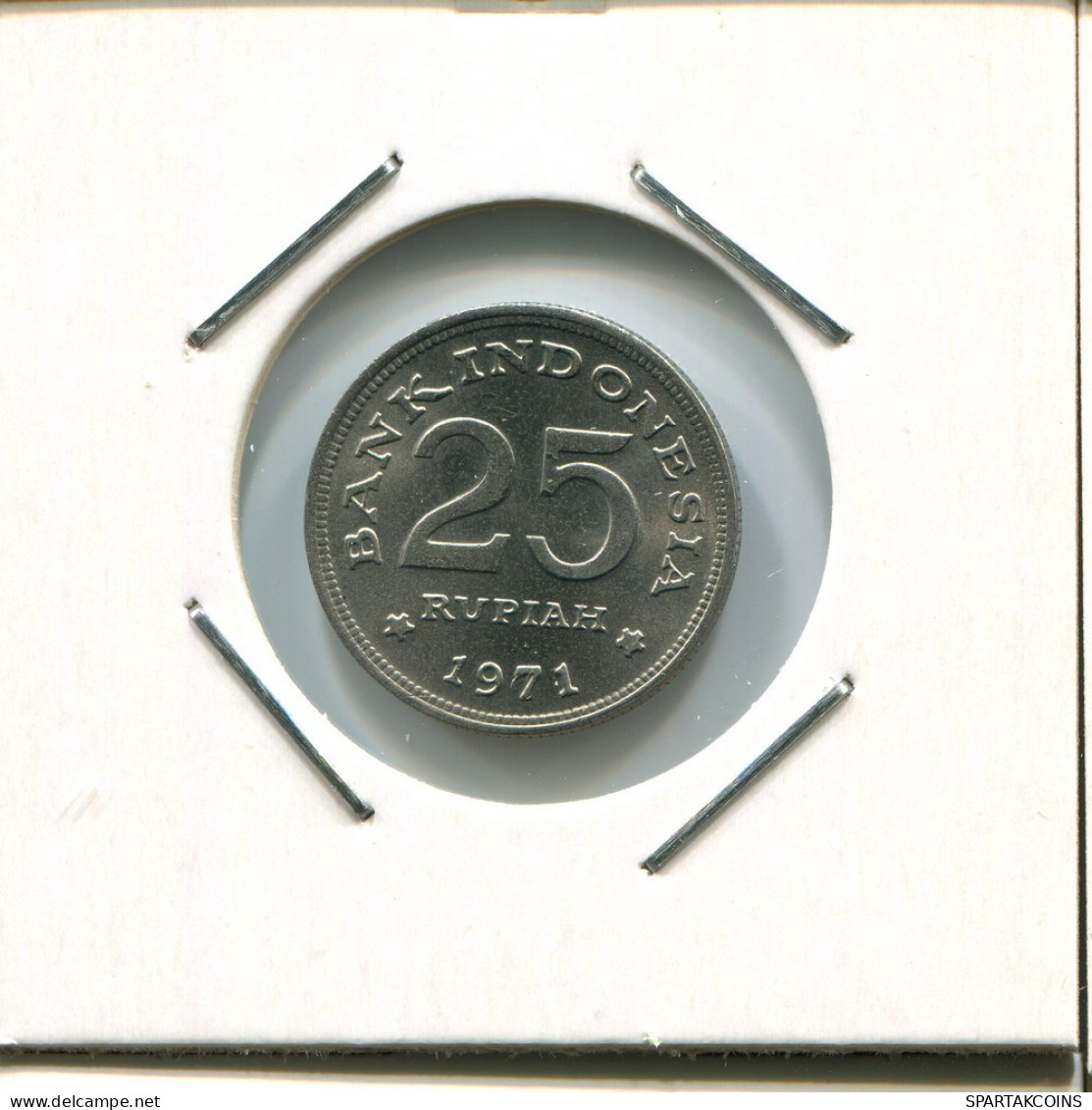 25 RUPIAH 1971 INDIA Moneda #AR607.E.A - Indien