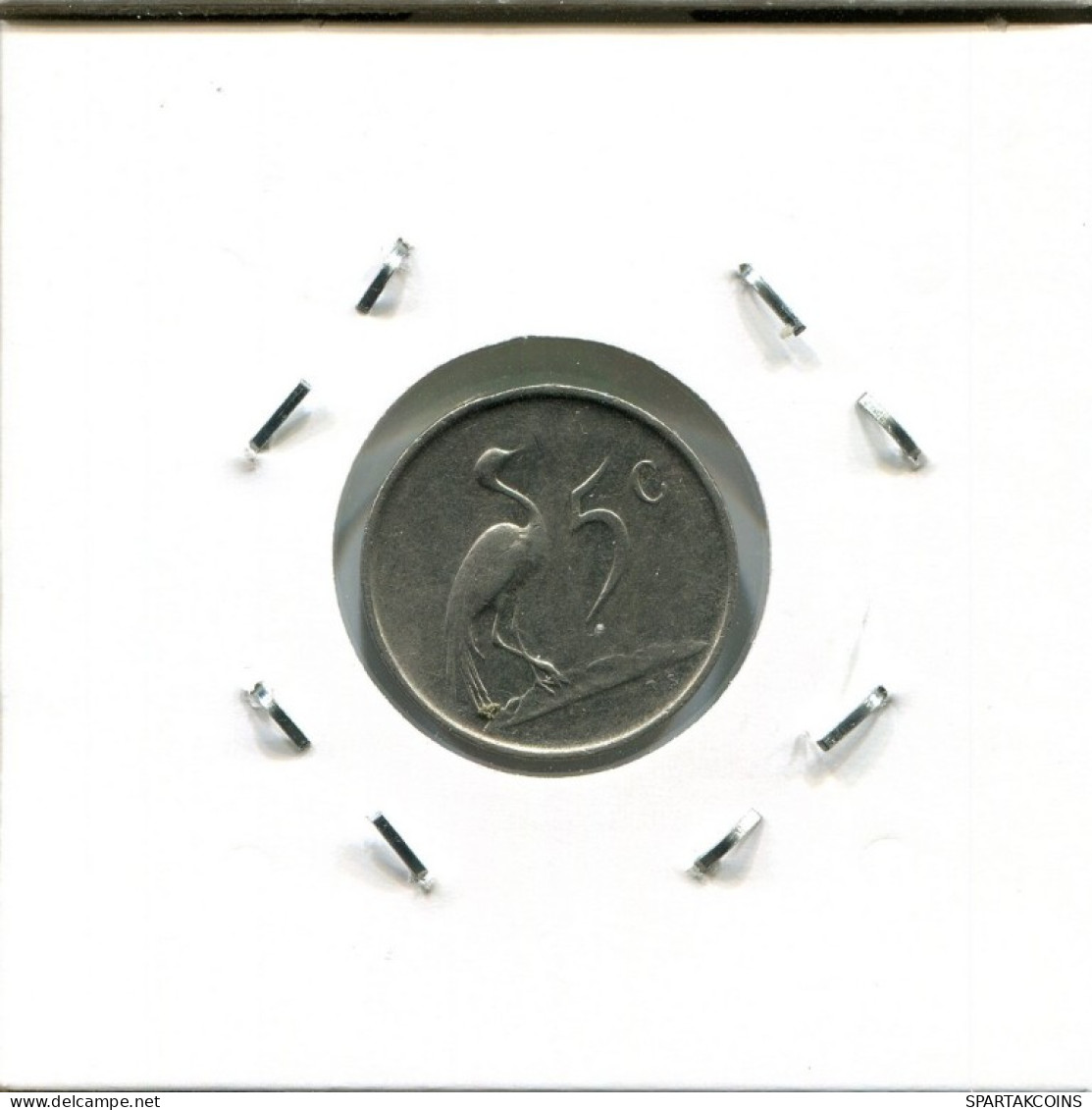 5 CENTS 1968 SUDAFRICA SOUTH AFRICA Moneda #AN717.E.A - Sud Africa