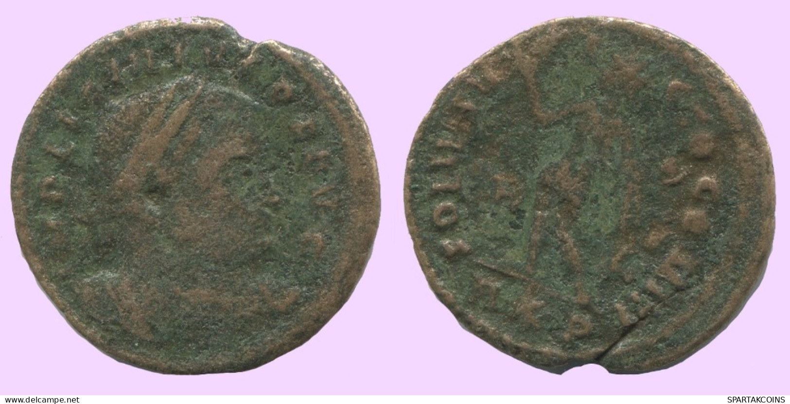 LATE ROMAN EMPIRE Follis Ancient Authentic Roman Coin 2g/19mm #ANT1971.7.U.A - Der Spätrömanischen Reich (363 / 476)