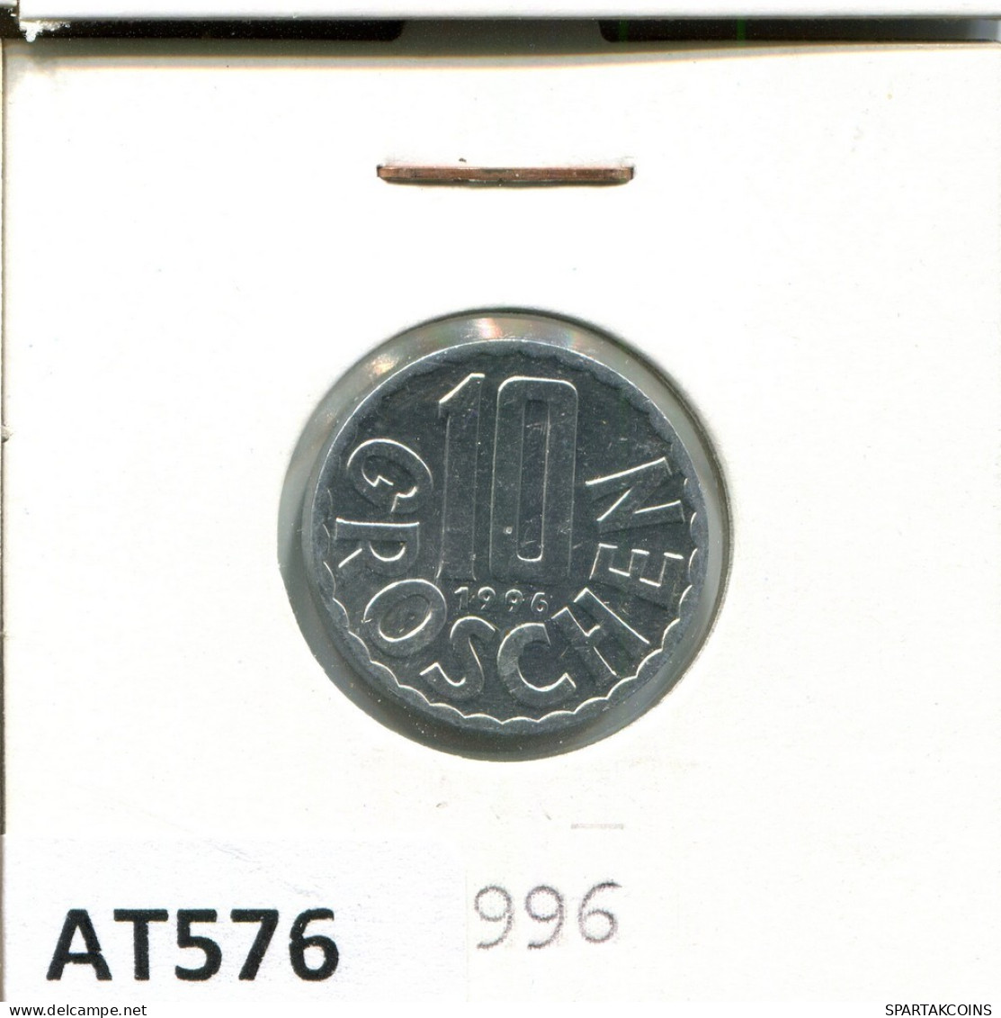 10 GROSCHEN 1996 ÖSTERREICH AUSTRIA Münze #AT576.D.A - Oostenrijk