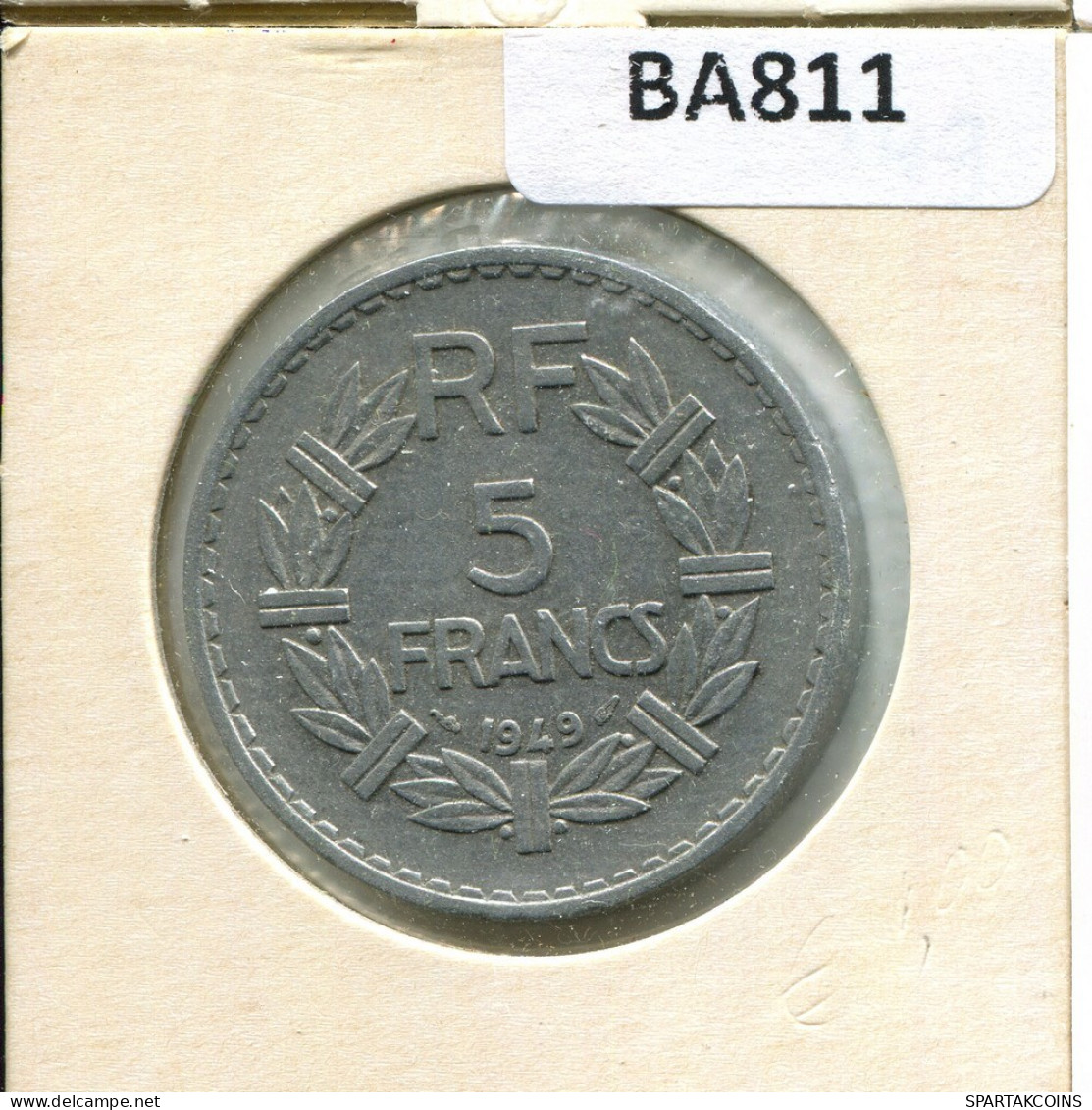 5 FRANCS 1949 FRANCE French Coin #BA811.U.A - 5 Francs