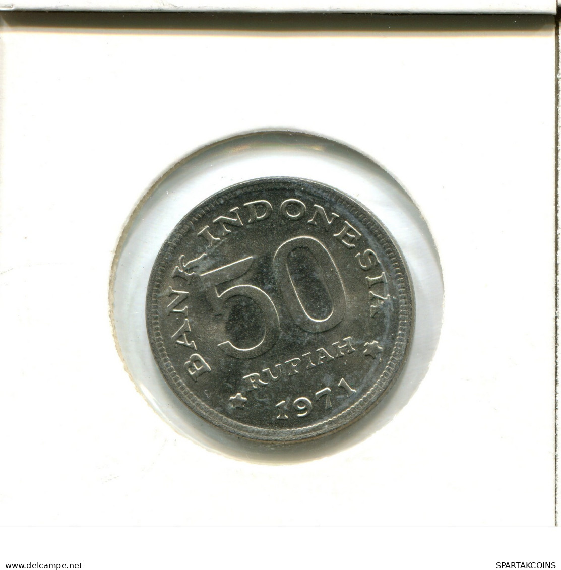 50 RUPIAH 1971 INDONESISCH INDONESIA Münze #AX798.D.A - Indonésie