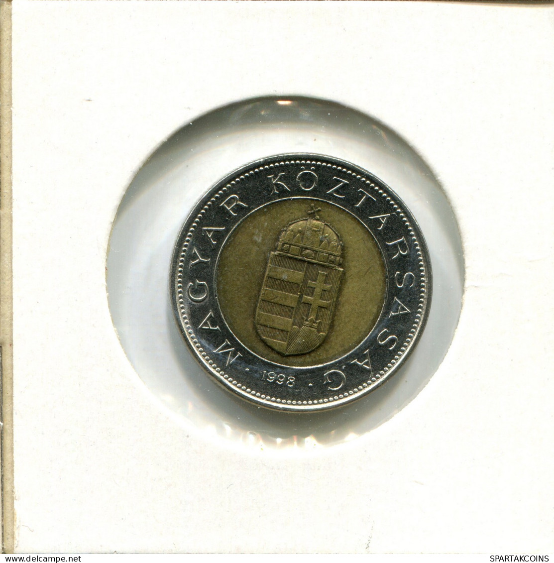 100 FORINT 1998 SIEBENBÜRGEN HUNGARY Münze BIMETALLIC #AX753.D.A - Ungarn
