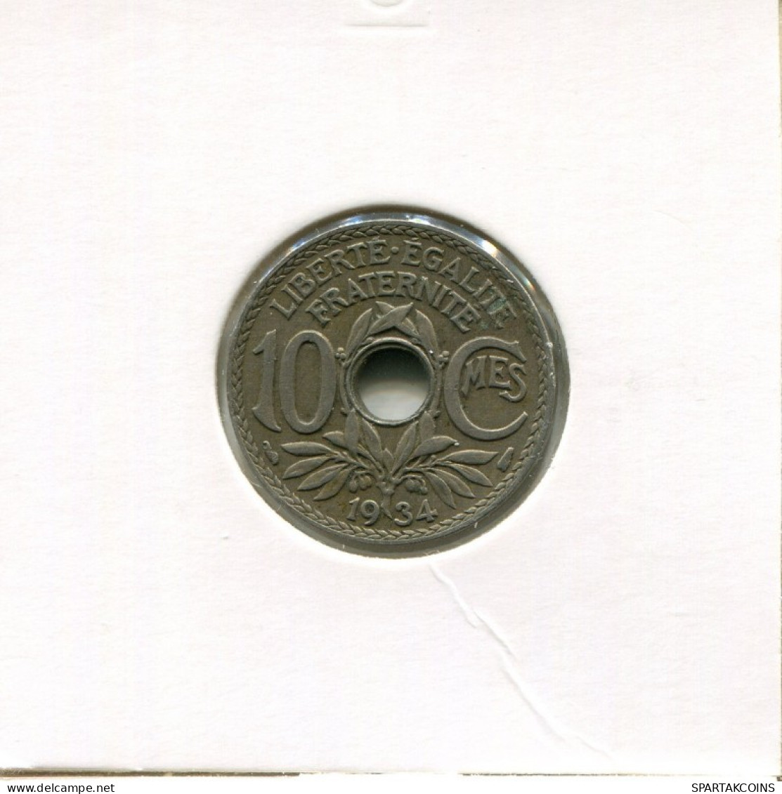 10 CENTIMES 1934 FRANCE Coin French Coin #AK802.U.A - 10 Centimes