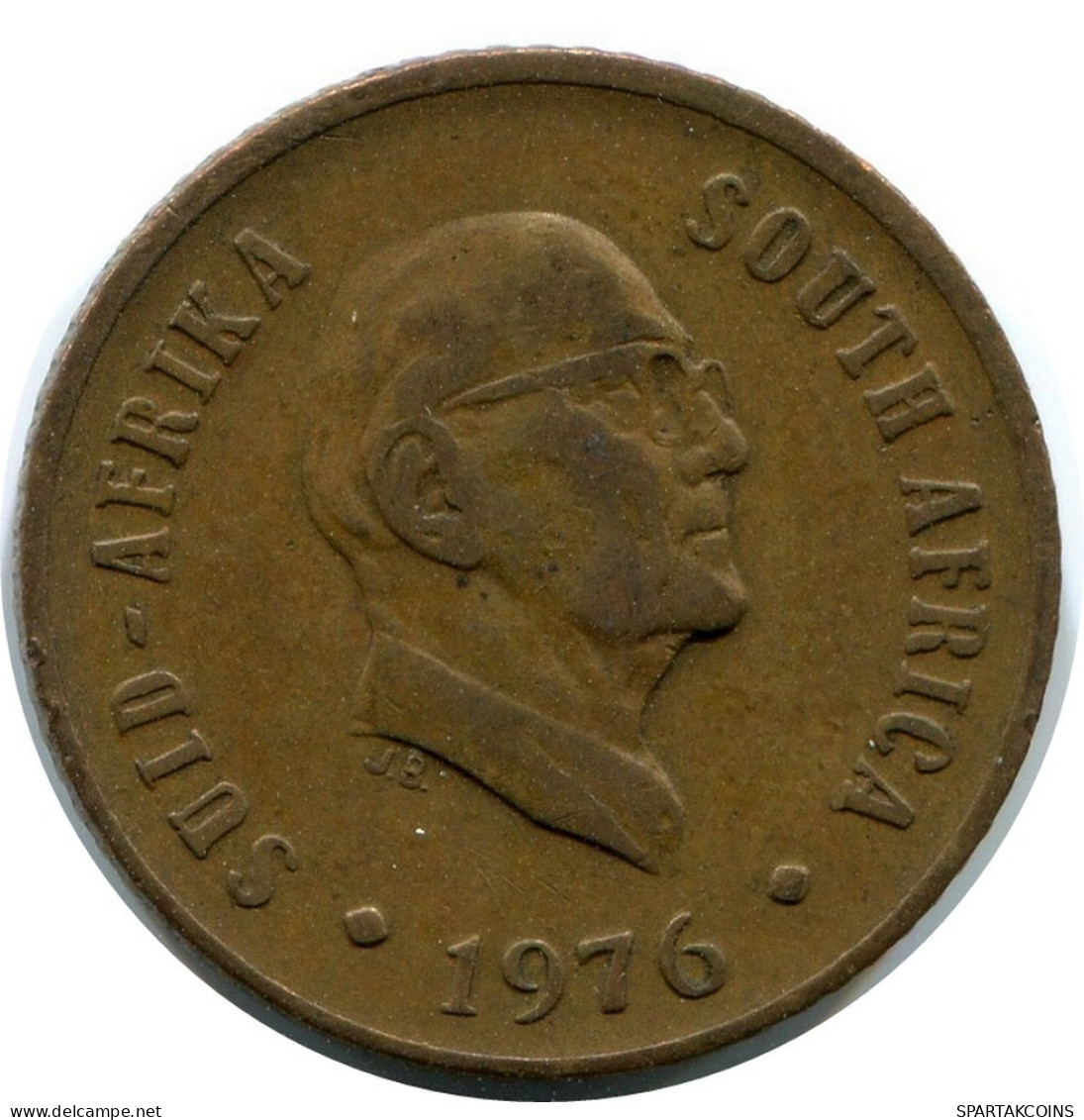 1 CENT 1976 SUDAFRICA SOUTH AFRICA Moneda #AX173.E.A - Zuid-Afrika