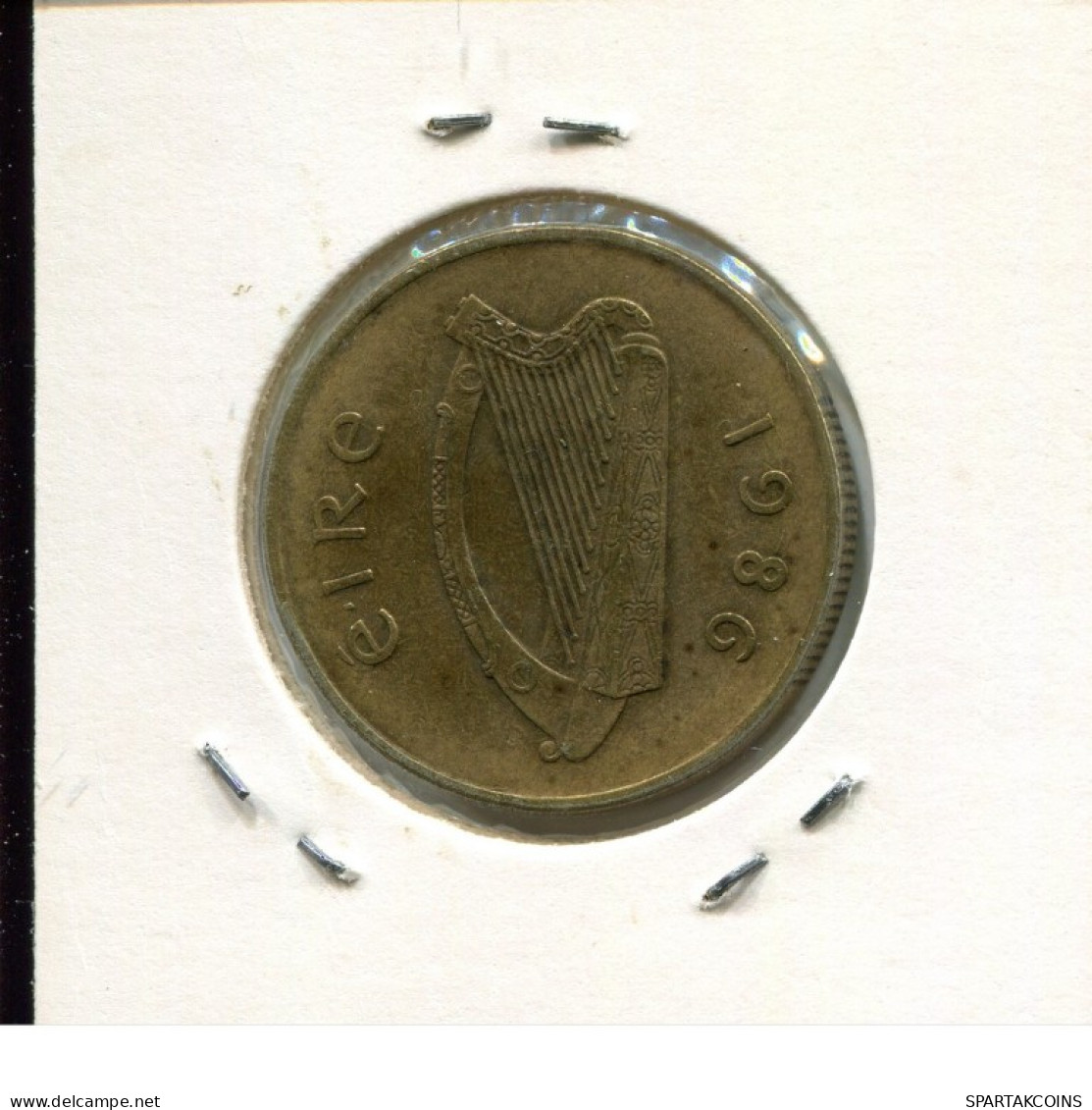20 PENCE 1986 IRELAND Coin #AN611.U.A - Ireland