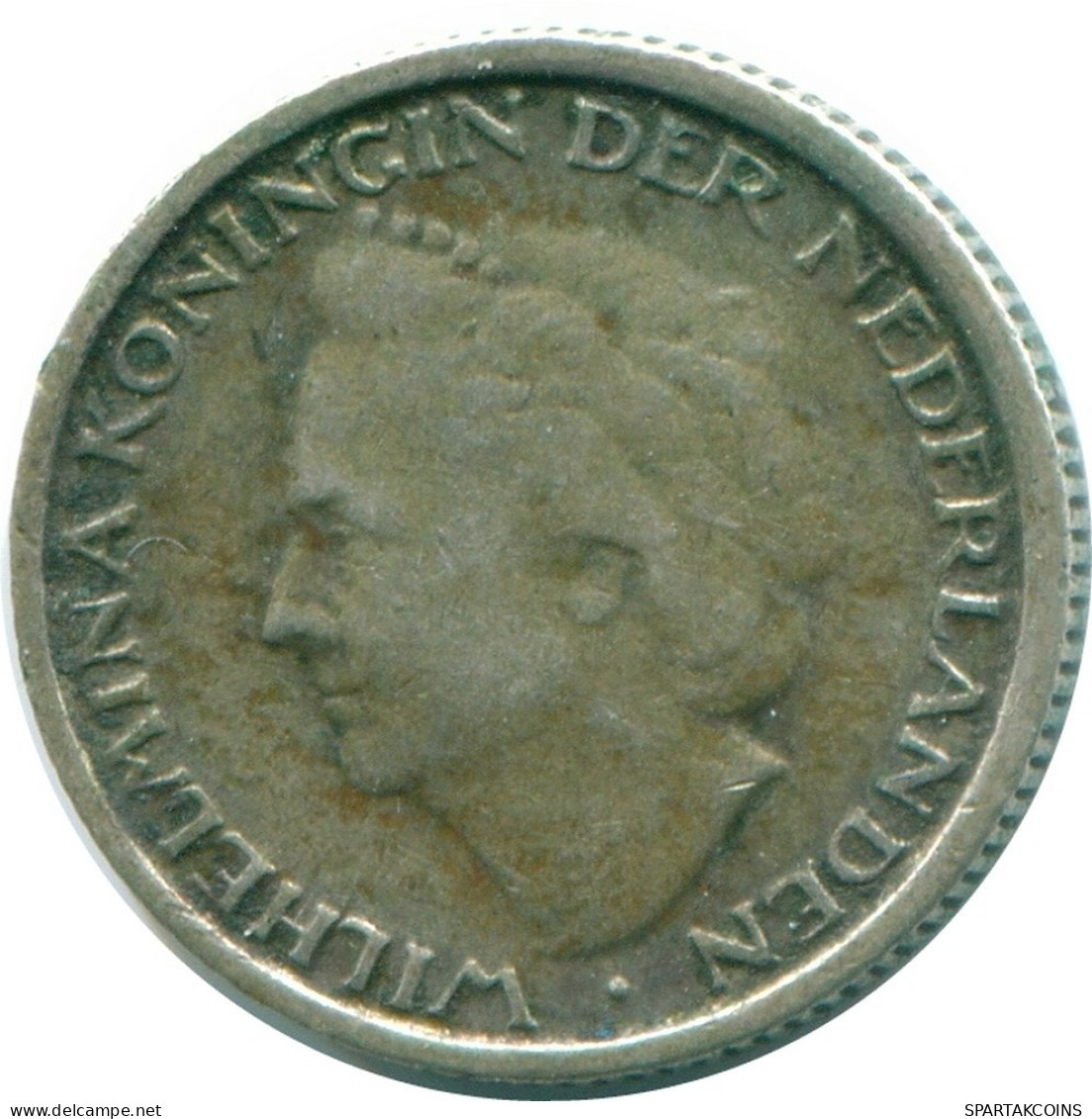 1/10 GULDEN 1948 CURACAO Netherlands SILVER Colonial Coin #NL11973.3.U.A - Curacao