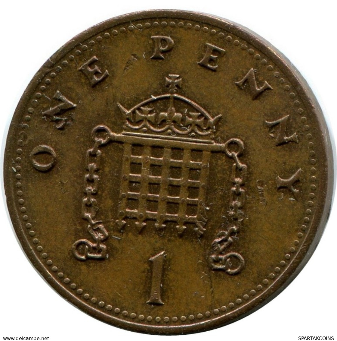 PENNY 1989 UK GROßBRITANNIEN GREAT BRITAIN Münze #AN532.D.A - 1 Penny & 1 New Penny