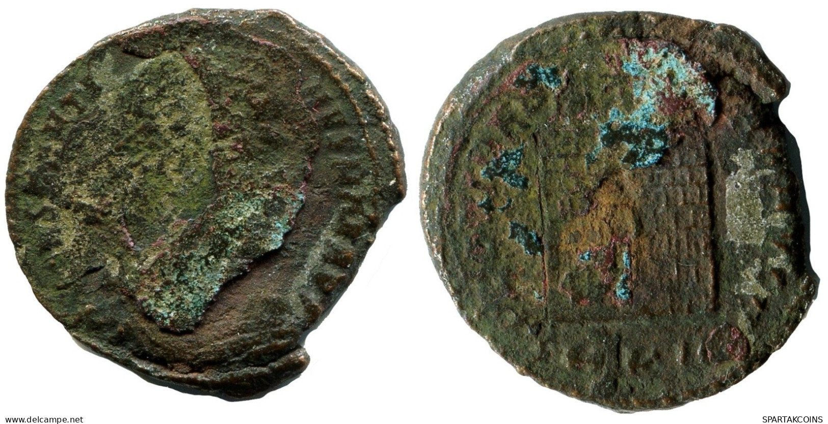 CONSTANTINE I MINTED IN CYZICUS FOUND IN IHNASYAH HOARD EGYPT #ANC10962.14.D.A - El Impero Christiano (307 / 363)