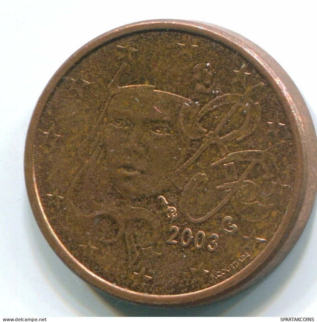 1 EURO CENT 2003 FRANCE Pièce UNC #FR1235.1.F.A - Frankreich