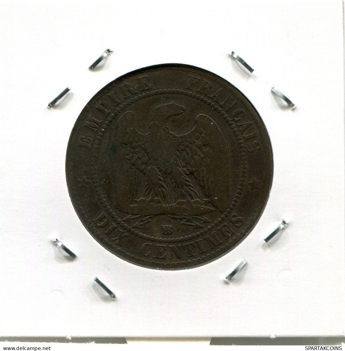10 CENTIMES 1865 BB FRANCE Napoleon III Pièce Française #AN070.F.A - 10 Centimes