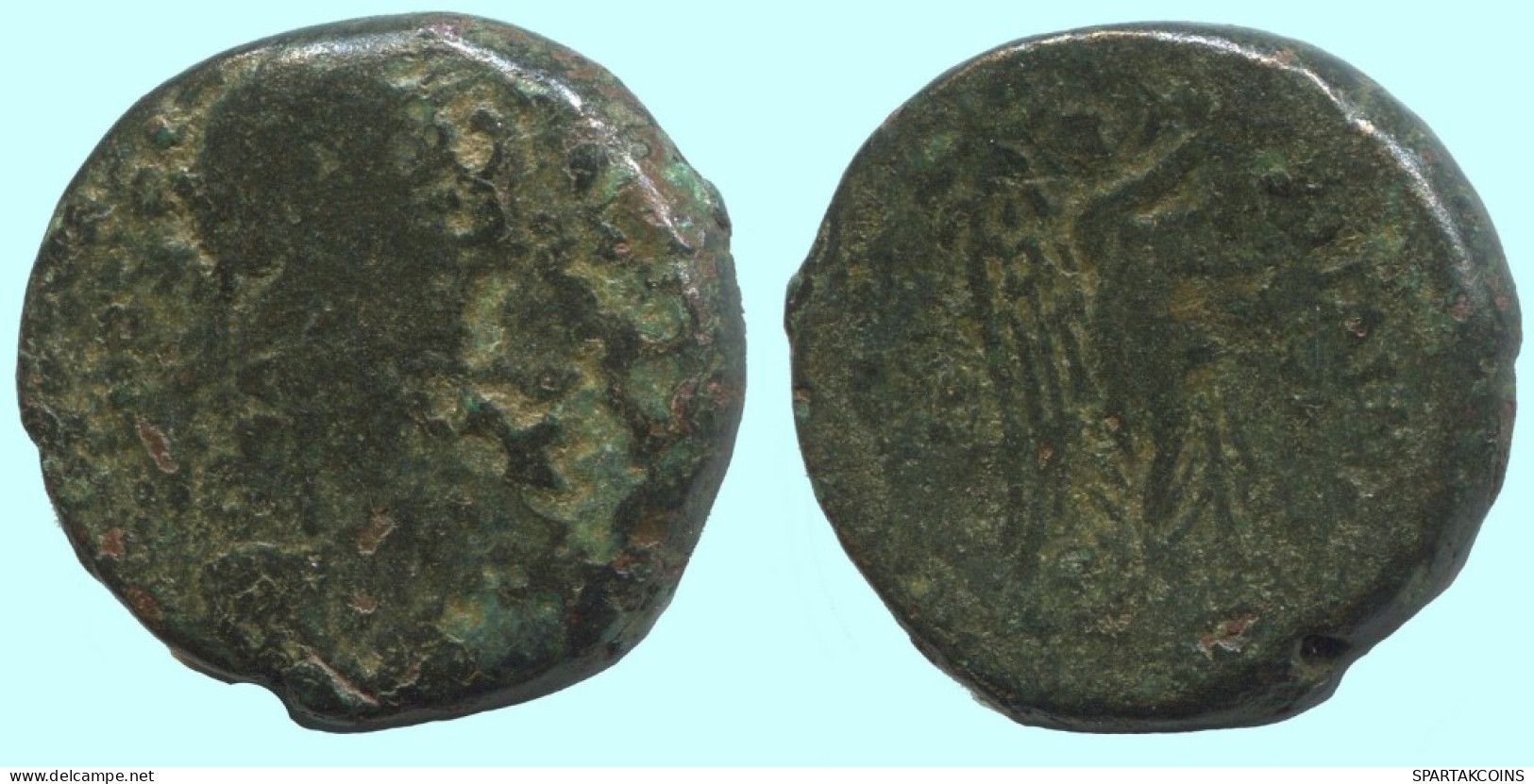 PONTOS AMISOS AEGIS NIKE PALM Antike GRIECHISCHE Münze 6.5g/20m #AF867.12.D.A - Greche