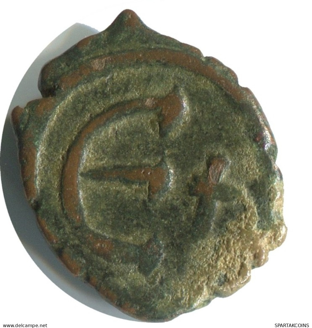 FLAVIUS JUSTINUS II FOLLIS Authentic Ancient BYZANTINE Coin 1.6g/17m #AB408.9.U.A - Bizantinas