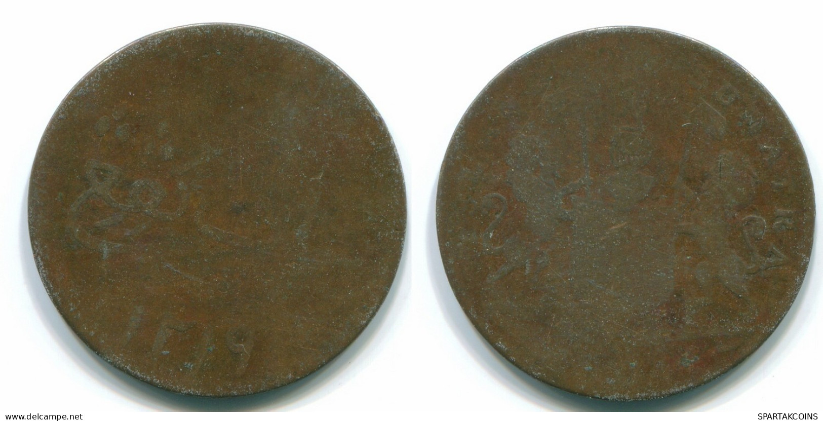 1 KEPING 1804 SUMATRA BRITISH EAST INDIES Copper Colonial Coin #S11761.U.A - India