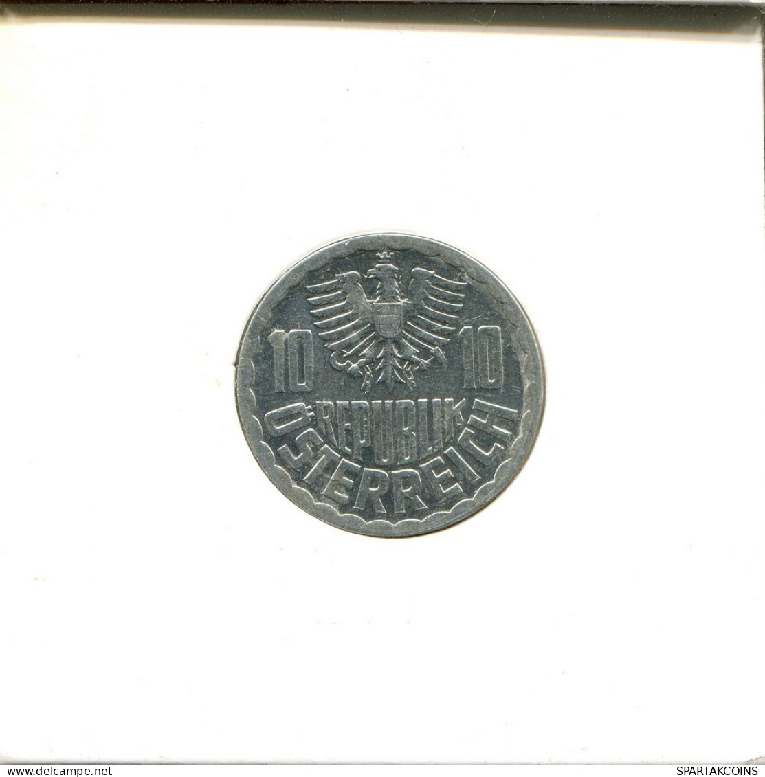 10 GROSCHEN 1990 AUSTRIA Coin #AT570.U.A - Austria