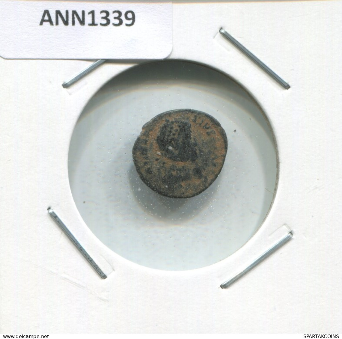 THEODOSIUS I CONSTANTINOPOLIS CON SALVS REI-PVBLICAE 0.7g/14m #ANN1339.9.D.A - The End Of Empire (363 AD Tot 476 AD)