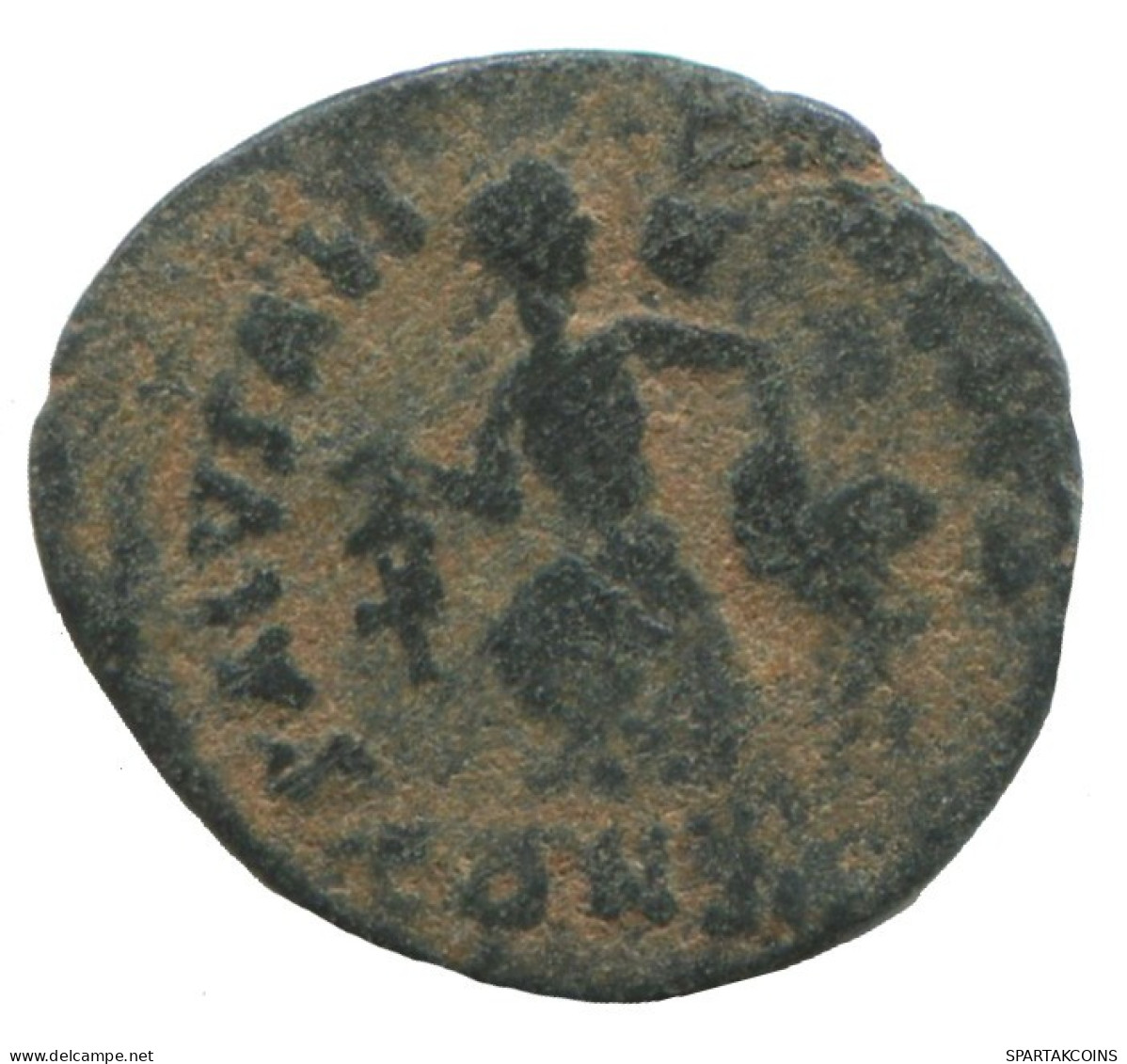 THEODOSIUS I CONSTANTINOPOLIS CON SALVS REI-PVBLICAE 0.7g/14m #ANN1339.9.D.A - La Fin De L'Empire (363-476)