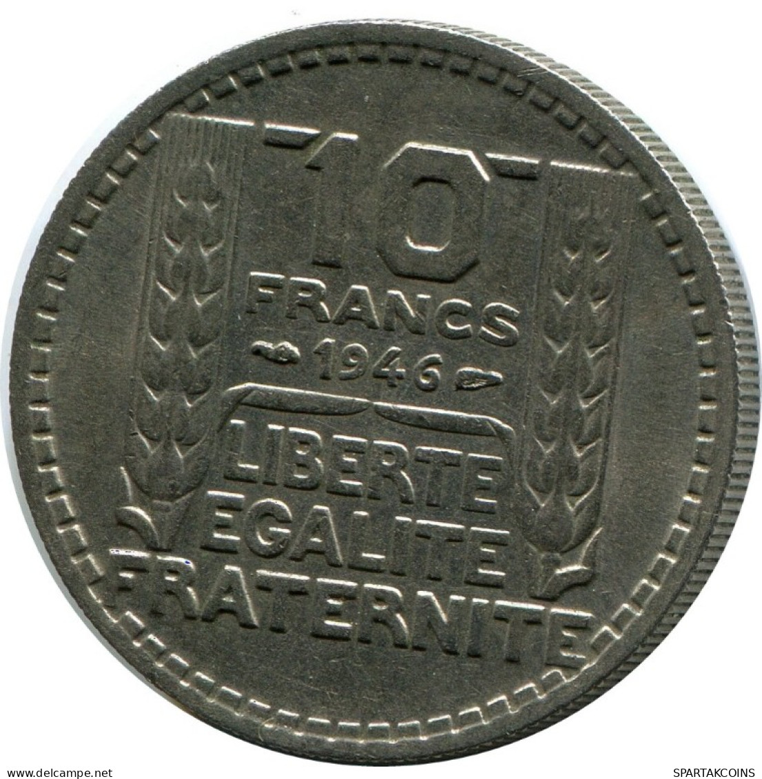 10 FRANCS 1946 FRANCE Pièce #AH643.3.F.A - 10 Francs