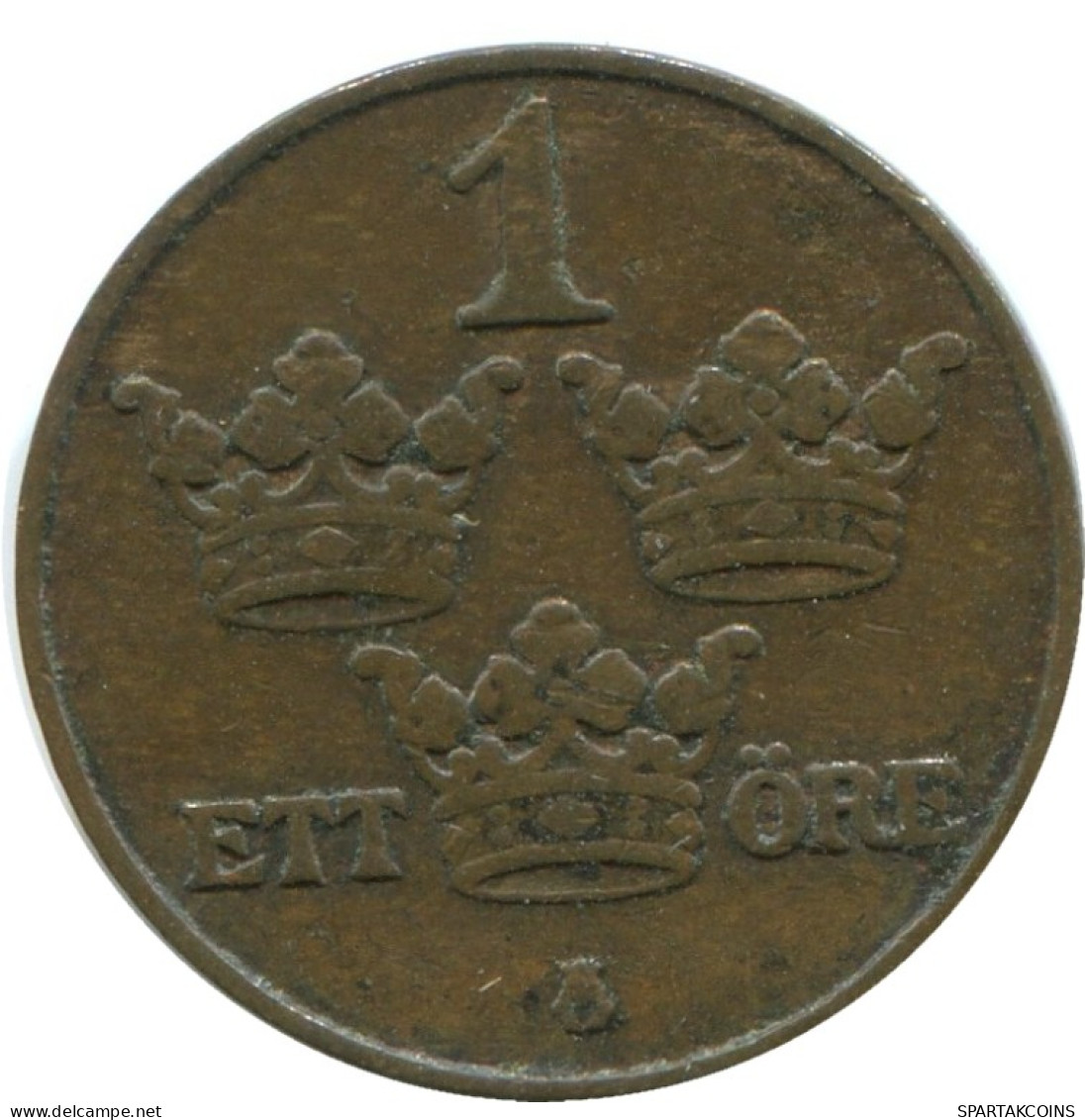 1 ORE 1909 SUECIA SWEDEN Moneda #AD208.2.E.A - Schweden
