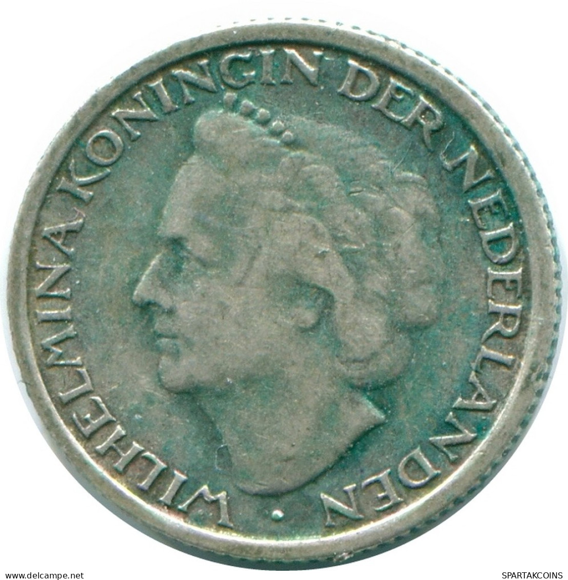1/10 GULDEN 1948 CURACAO Netherlands SILVER Colonial Coin #NL11982.3.U.A - Curaçao