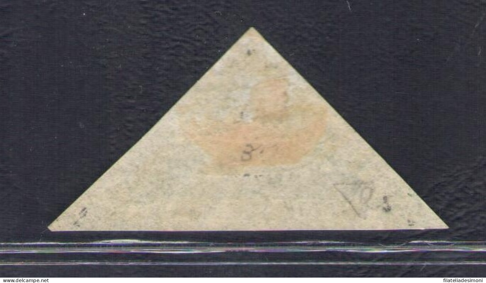 1857-64 TERRANOVA - NEWFOUNDLAND - SG 3 - 3d. Yellowish Green - MH* - Autres & Non Classés