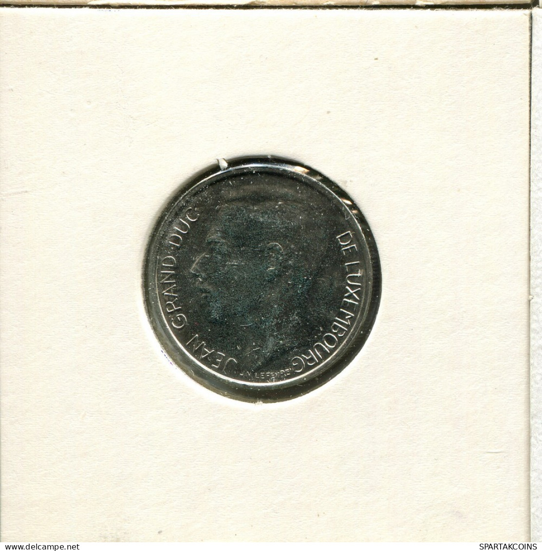 1 FRANC 1982 LUXEMBOURG Coin #AT218.U.A - Luxemburgo