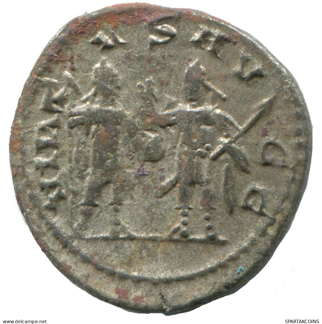 VALERIAN I SAMOSATA AD256-258 SILVERED ROMAN Pièce 3.2g/21mm #ANT2733.41.F.A - L'Anarchie Militaire (235 à 284)