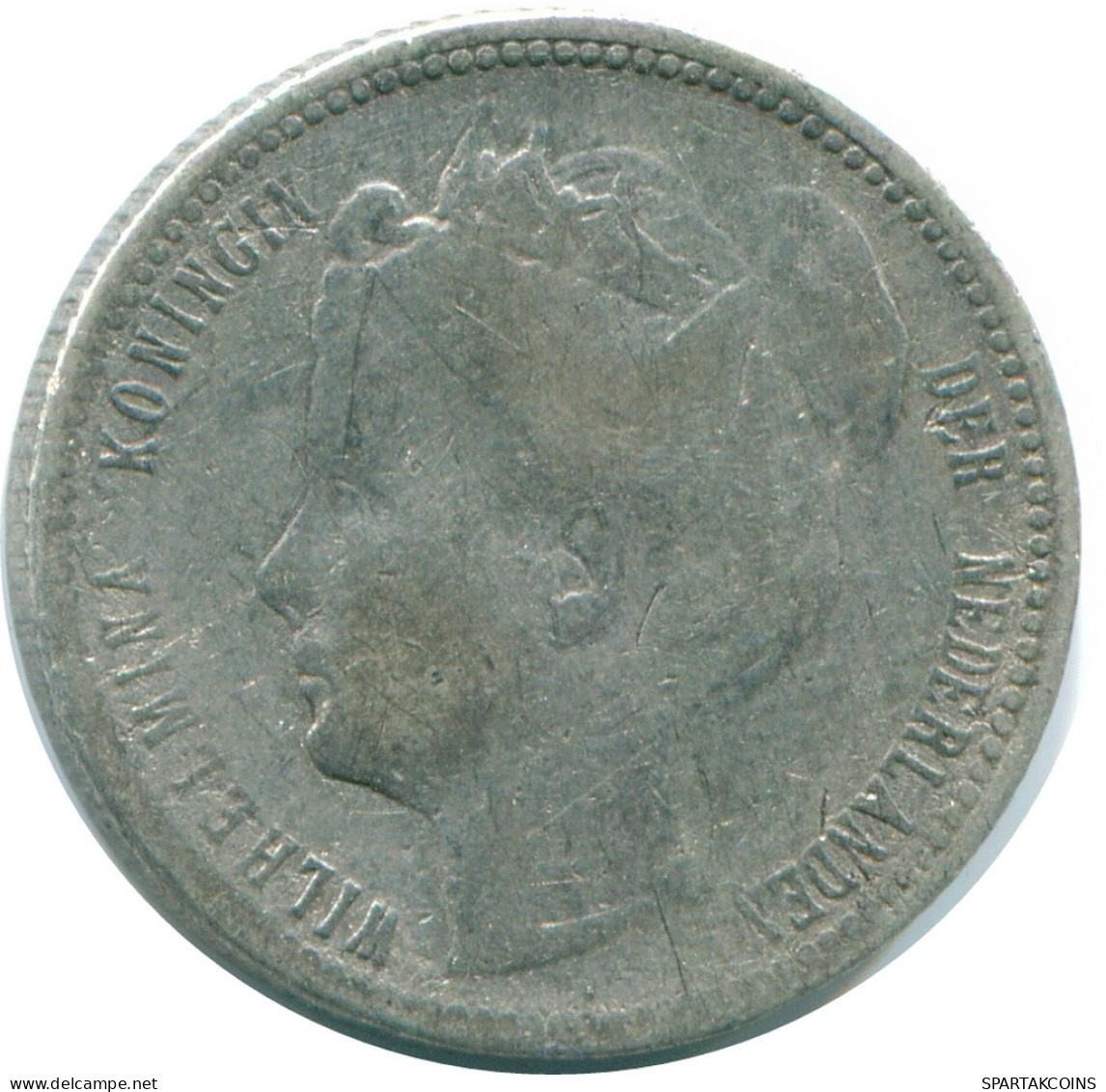1/4 GULDEN 1900 CURACAO Netherlands SILVER Colonial Coin #NL10451.4.U.A - Curacao