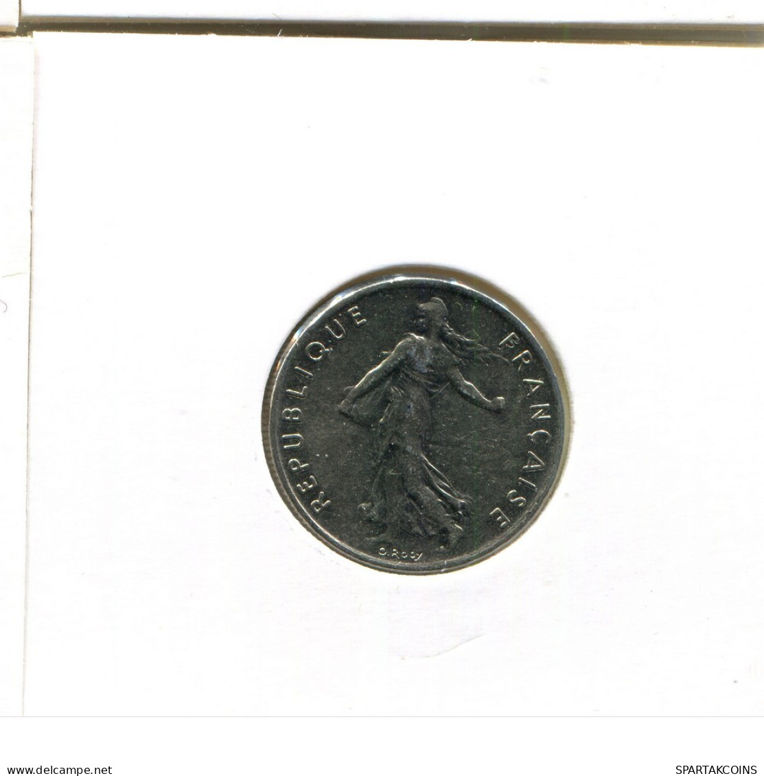 1/2 FRANC 1976 FRANCIA FRANCE Moneda #BA902.E.A - 1/2 Franc