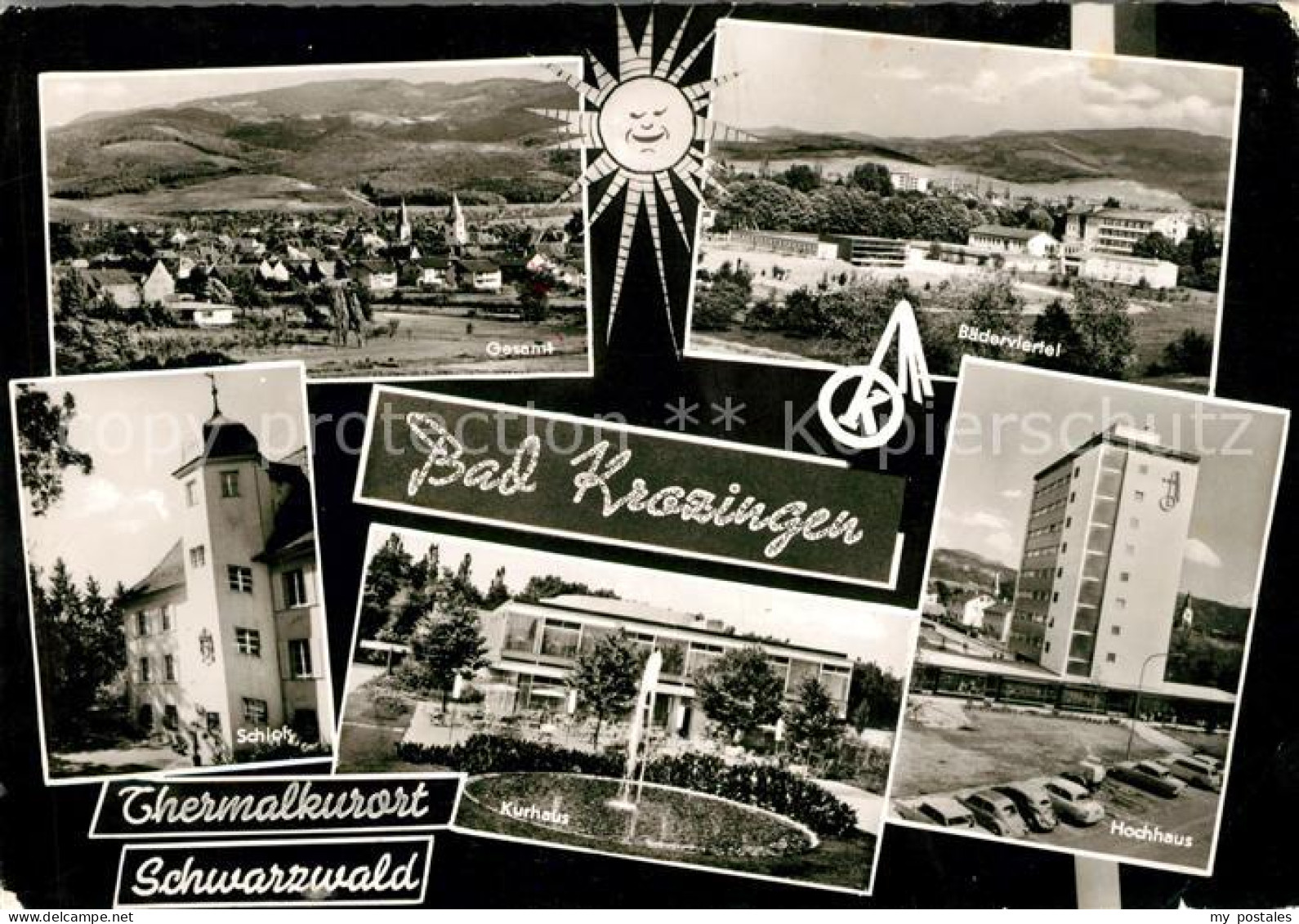 73103107 Bad Krozingen Baederviertel Schloss Hochhaus Kurhaus Bad Krozingen - Bad Krozingen