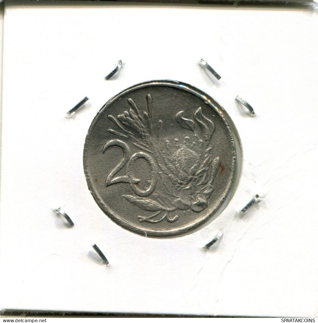 20 CENTS 1983 SUDAFRICA SOUTH AFRICA Moneda #AN724.E.A - Sud Africa