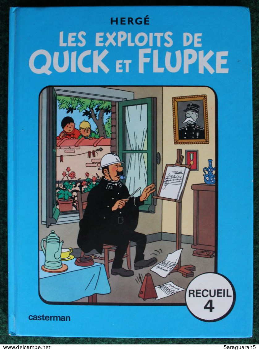 BD QUICK ET FLUPKE - Recueil 4 - 1980 - Quick Et Flupke