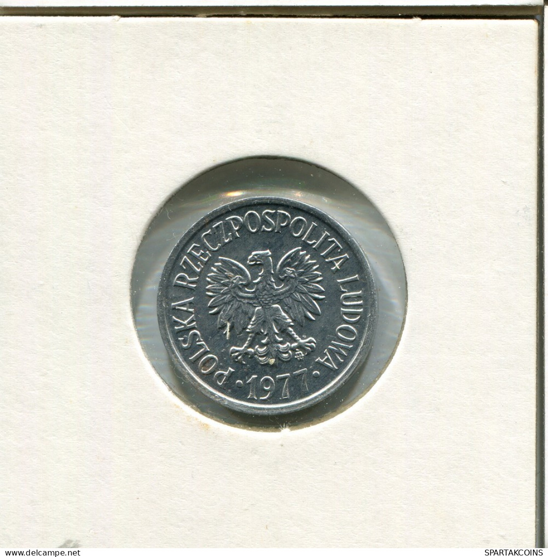 20 GROSZY 1977 POLAND Coin #AR776.U.A - Polonia