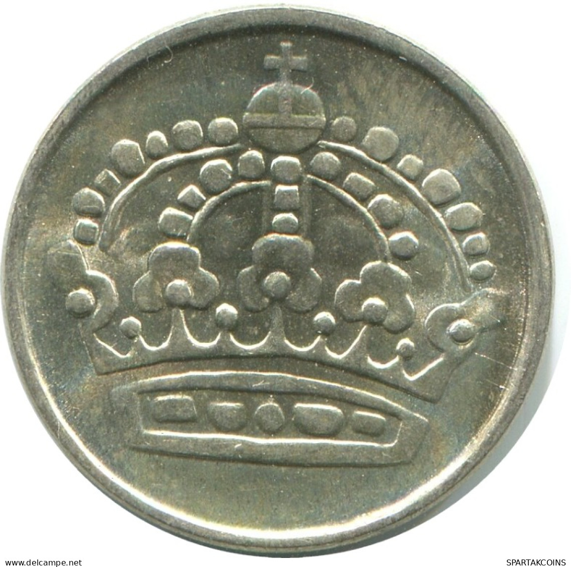 25 ORE 1959 SWEDEN SILVER Coin #AC516.2.U.A - Zweden