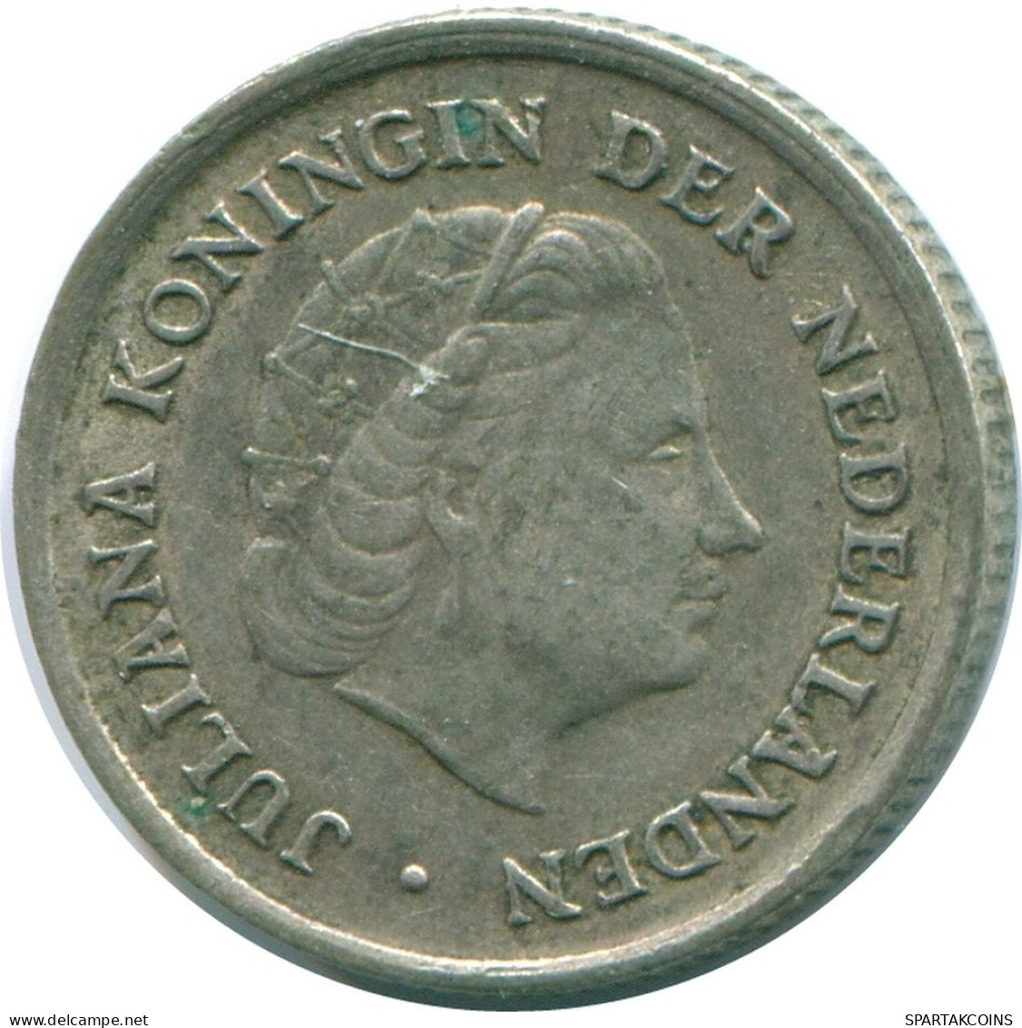 1/10 GULDEN 1970 NETHERLANDS ANTILLES SILVER Colonial Coin #NL13033.3.U.A - Netherlands Antilles