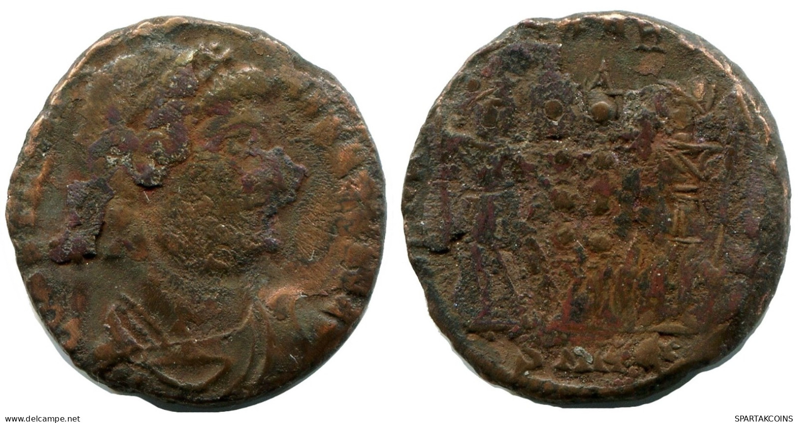 CONSTANTINE I MINTED IN HERACLEA FOUND IN IHNASYAH HOARD EGYPT #ANC11198.14.D.A - The Christian Empire (307 AD Tot 363 AD)