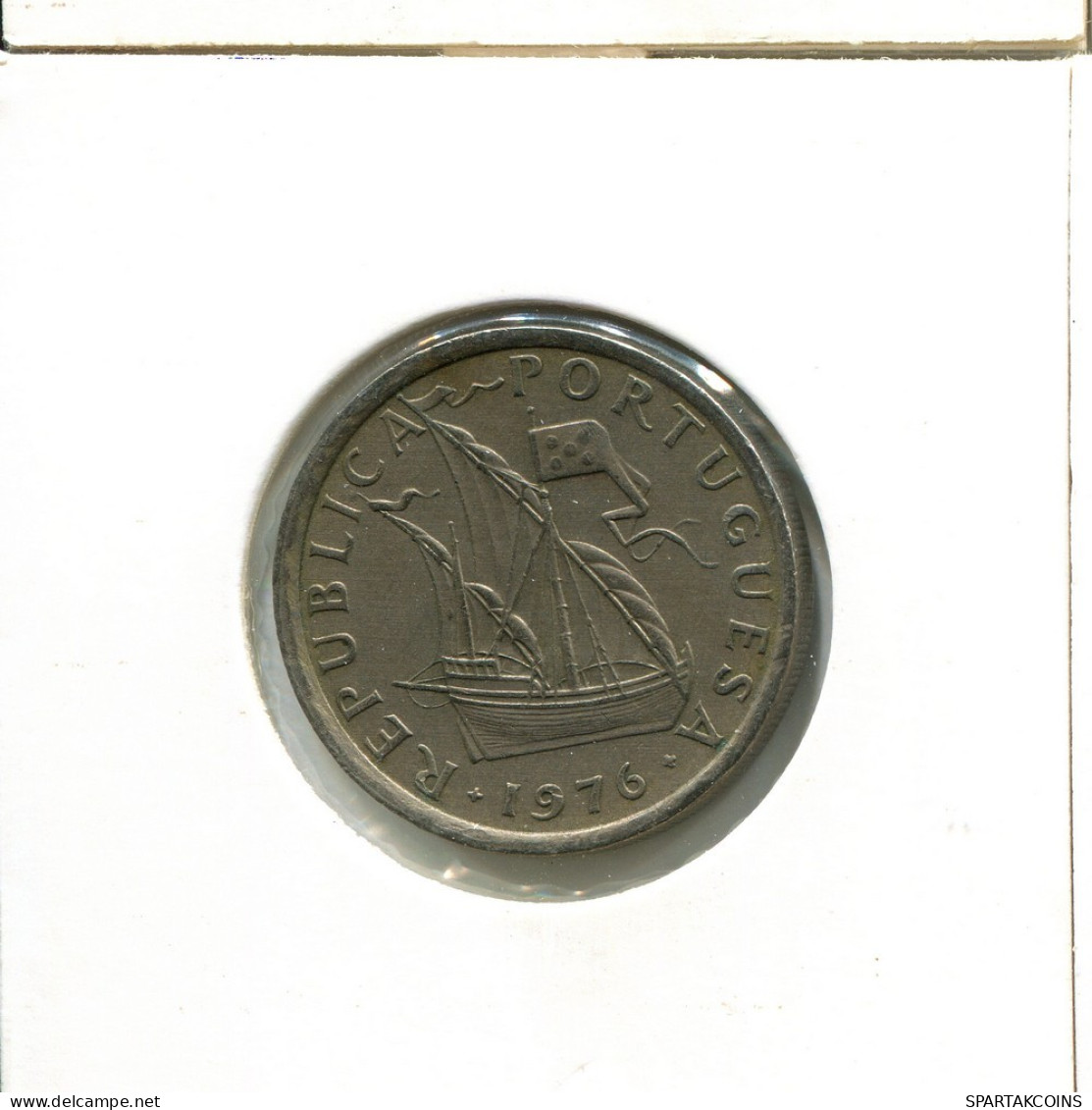 5 ESCUDOS 1976 PORTUGAL Moneda #AT376.E.A - Portugal