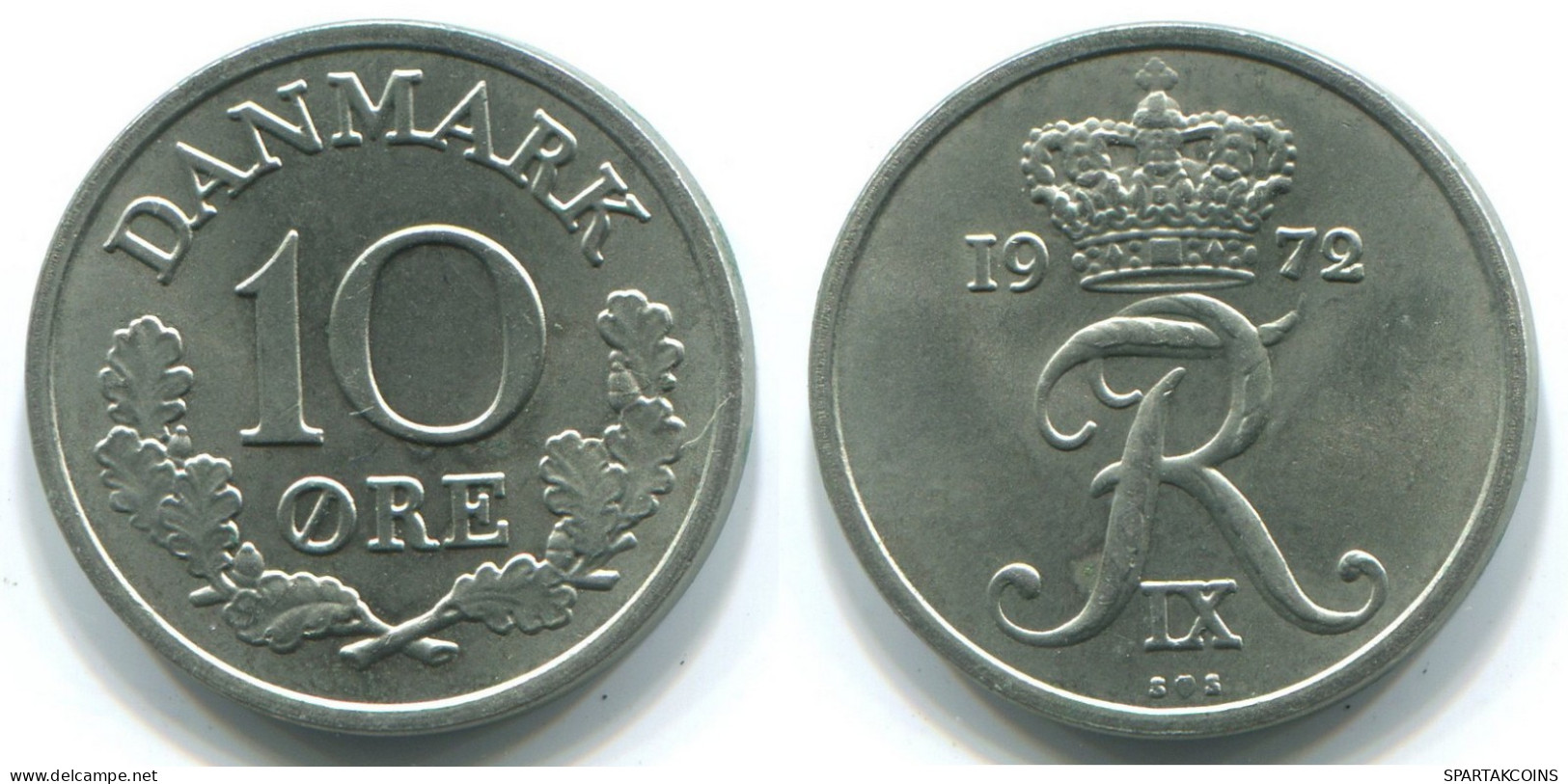 10 ORE 1972 DINAMARCA DENMARK Moneda #WW1027.E.A - Denemarken