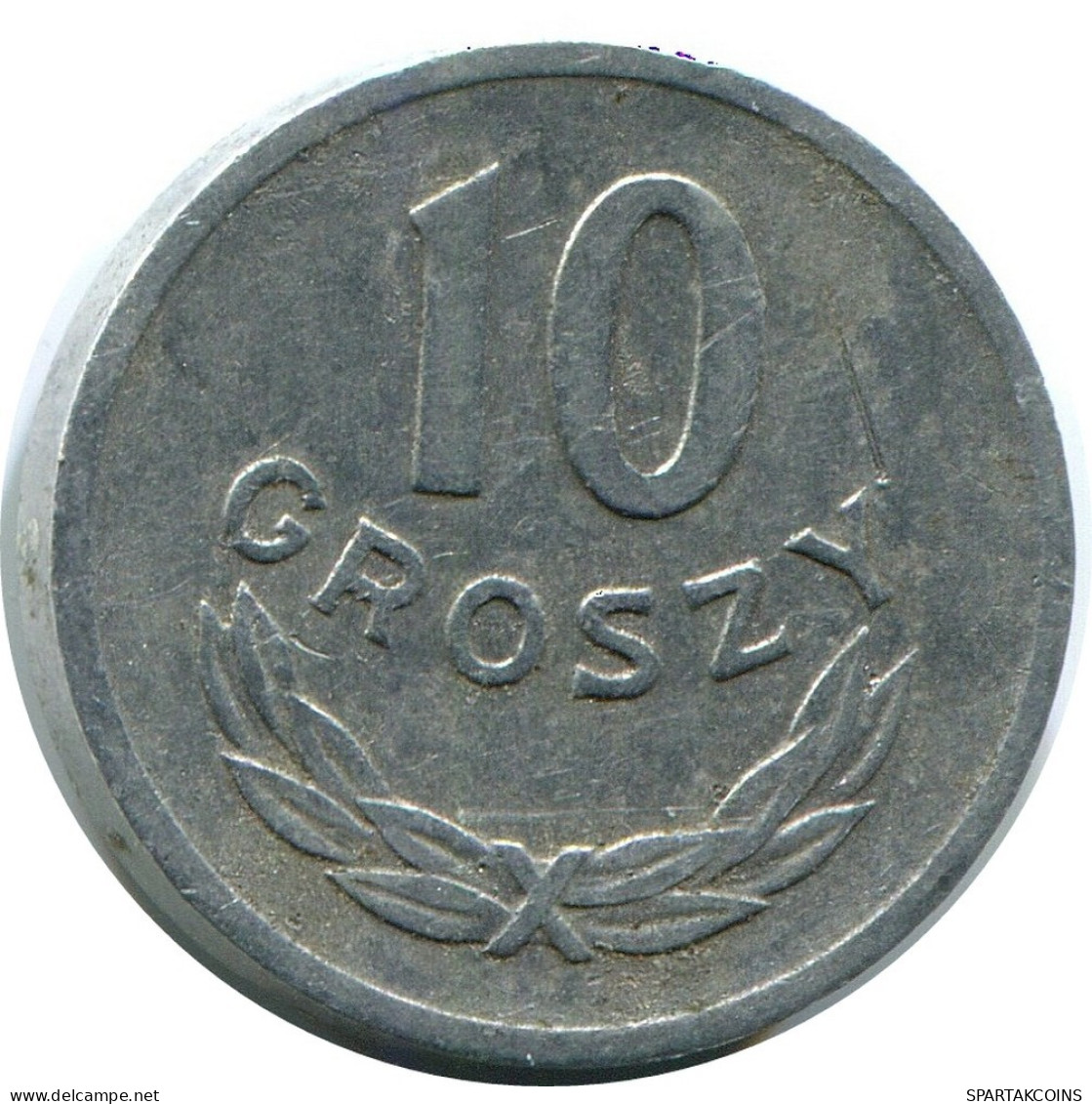 10 GROSZY 1971 POLAND Coin #AZ319.U.A - Polonia