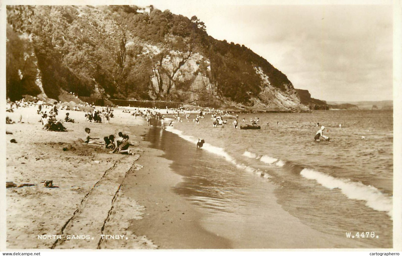 Wales Tenby North Sands - Pembrokeshire