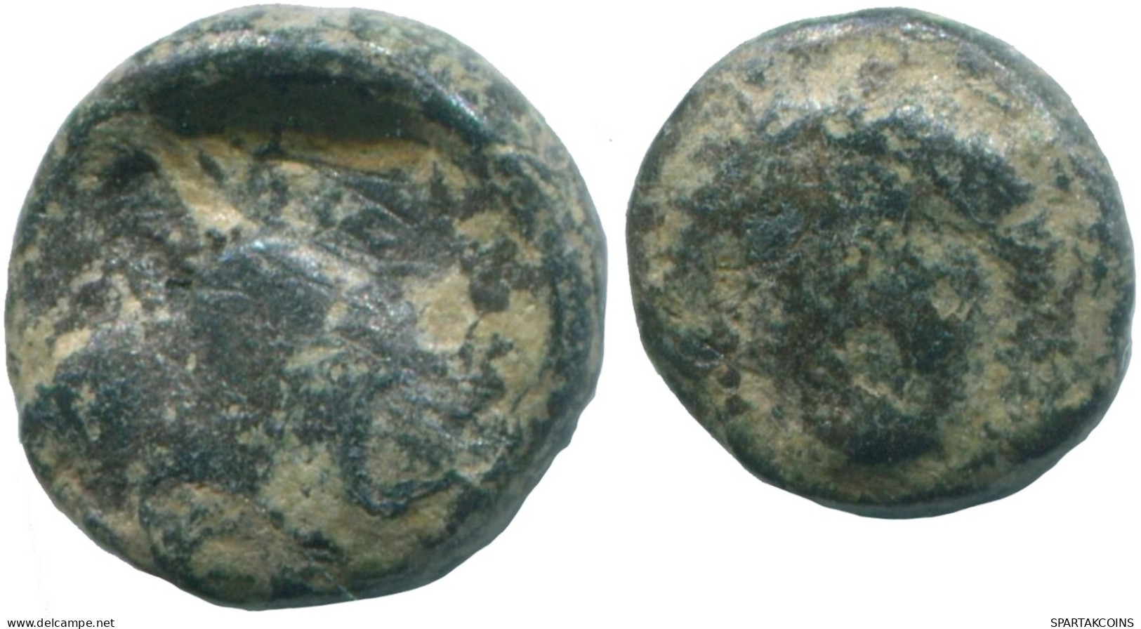 Authentic Original Ancient GREEK AE Coin 1.0g/9.2mm #ANC12934.7.U.A - Grecques