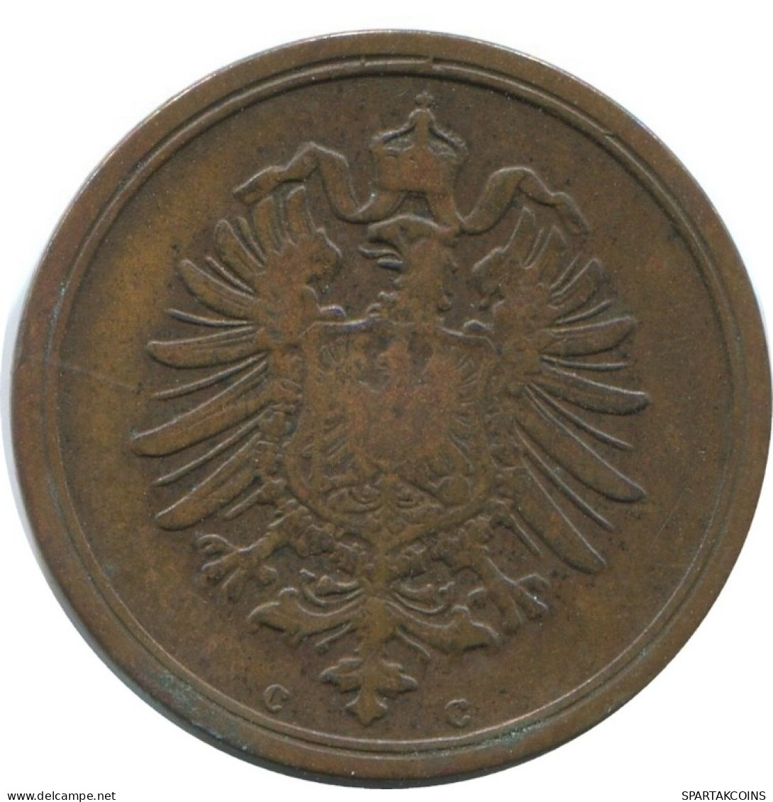 1 PFENNIG 1874 C ALEMANIA Moneda GERMANY #AE607.E.A - 1 Pfennig