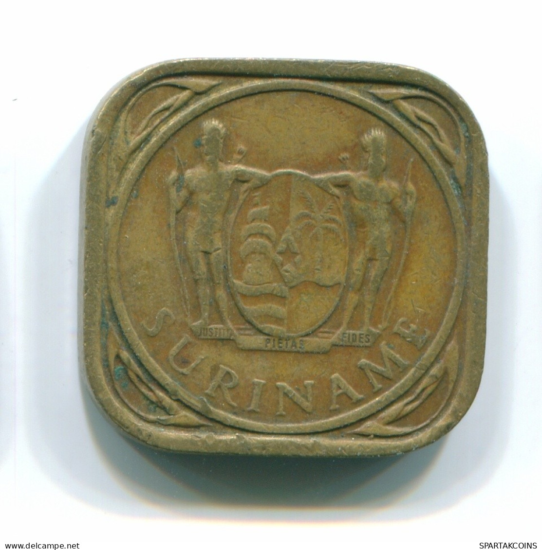 5 CENTS 1962 SURINAM NIEDERLANDE Nickel-Brass Koloniale Münze #S12697.D.A - Surinam 1975 - ...