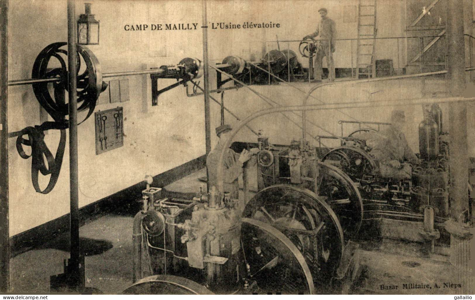 CAMP DE MAILLY L'USINE ELEVATOIRE - Mailly-le-Camp